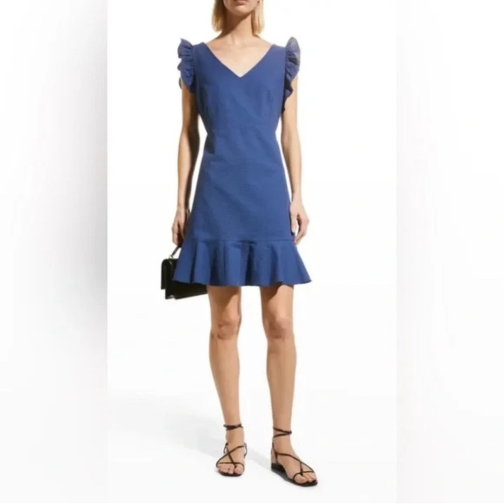 Harshman New NWT Navy 100% Cotton Naomi Dress Size S